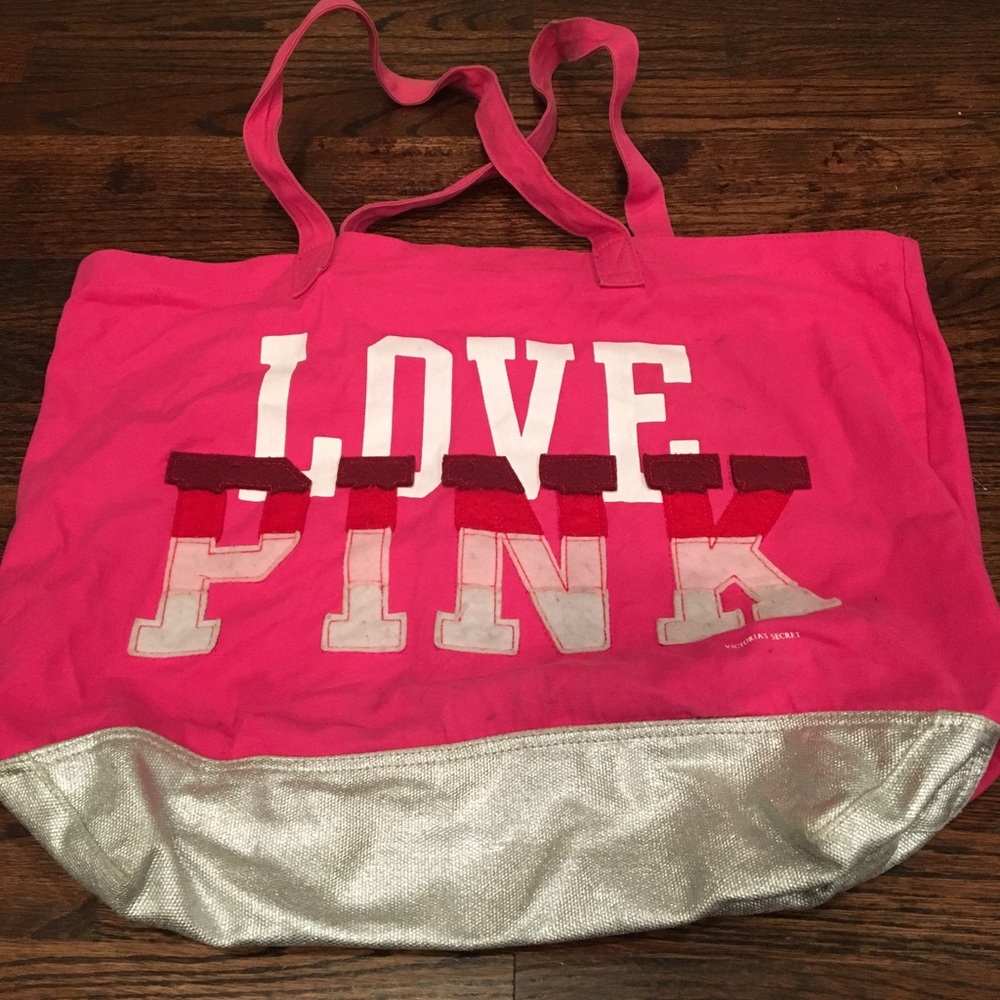 PINK tote bag